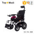 Precios baratos plegables potencia silla de ruedas eléctrica con controlador Curtis para ventas